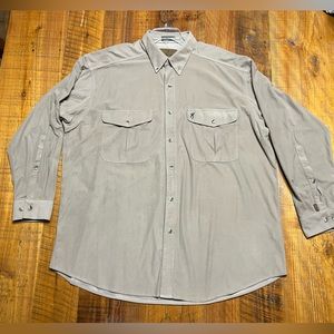 Browning Buck Suede Long Sleeve Button Down 2XLT